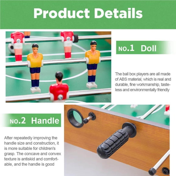 Football Table Games Table Top Foosball Football Table Games Table Family Fun Game Football Soccer Indoor Game Tabletop Soccer Game Desktop