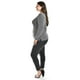 thumbnail image 2 of Blusa Con Patrón Geométrico Roman Fashion Plateado Talla Extra 42, 2 of 6