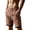 Brown, variant on EOYWHK Golf Shorts with Pockets Elastic Waist Drawstring Mens Golf Shorts Soft Lightweight Breathable Casual Activewear for Men Black, Size L