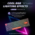 thumbnail image 3 of Teclado mecánico DrunkDeer G65 Rapid Trigger RGB PBT Keycap, 3 of 9