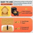 thumbnail image 4 of Small Air Fryer Liners 5 5 Inch Parchment Paper Sheets For Mini Air Fryers 1 3 Qt 100pcs, 4 of 8