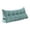 Cyan, variant on Large Pillow Headboard with Side Pocket - 60in Soft Velvet Headboard Pillow for Reading & Lounging, Purple