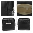 thumbnail image 3 of Unique Bargains 1 Pc Women Travel Cosmetic Bag for Vacation Camping Outdoor Activities Black Oxford Cloth, 3 of 3