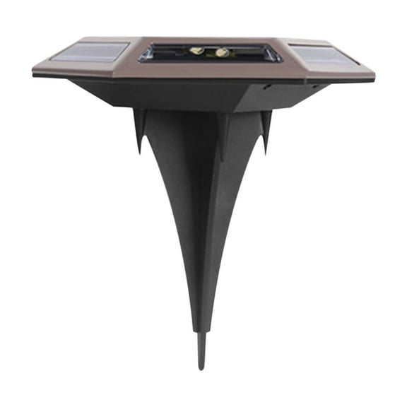 xjwjuw Solar 12LED Buried Lamp, Stainless Steel Plug-In Wall Lamp, Grass Courtyard Small Street Lamp, IP65 Waterproof, Light Control, High-Efficiency Solar Panels, for Garden, Pathway, Outdoor