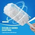 thumbnail image 2 of oshang Disposable Heavy Duty Dusters - Multi-Surface Cleaning | Home, Office, Furniture, Ceiling Fan | Feather-Light, Powerful Dust Removal | Feather Dusters (2 Handles + 8 Refills), 2 of 7