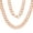 Rose, variant on 10k Yellow Gold Solid Curb Cuban Link Chain Necklace 20" 9mm 37.8 grams - Yellow,20"