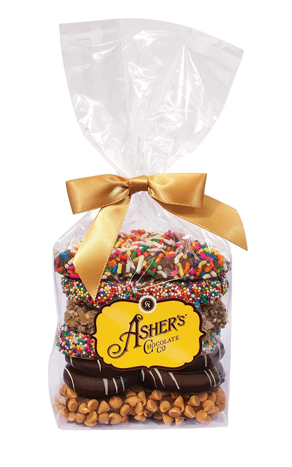 Asher's Chocolates, Chocolate Covered Pretzels, Holiday Assortment
