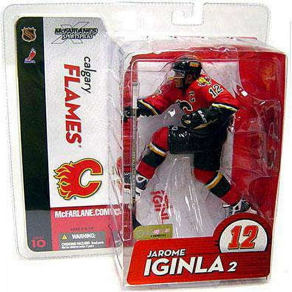 McFarlane NHL Sports Picks Series 10 Jarome Iginla Action Figure (Red Jersey)