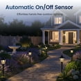 thumbnail image 5 of Vintage Hexagonal Solar Garden Light, Solar Lanterns Outdoor Waterproof Led Decorative Lamp for Patio Garden, 5 of 6