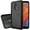 Black, variant on GSA Textured Embossed Lines Case for LG Aristo 4 Plus - Black