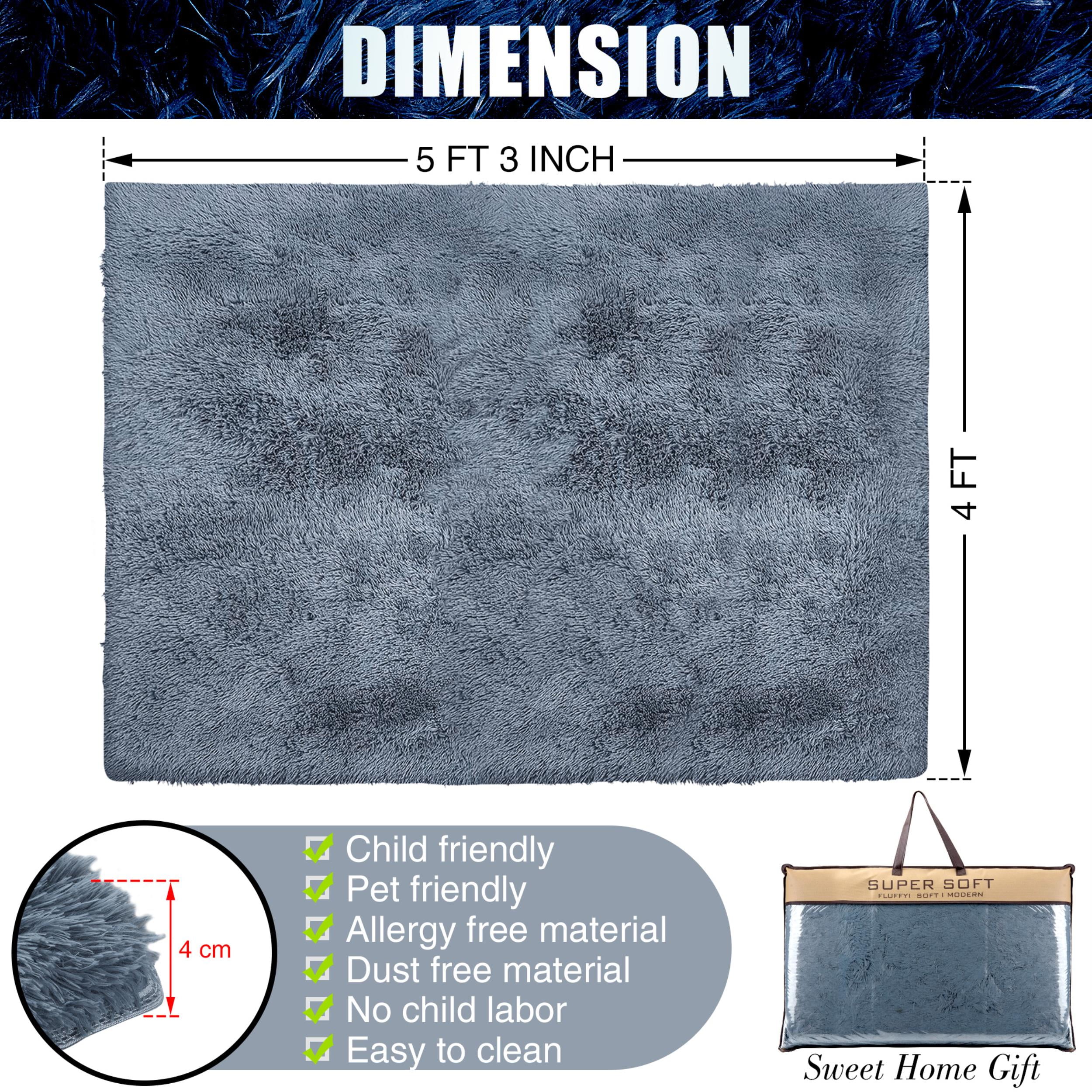 Tapis uni moderne de la collection Super Soft de Rug Branch