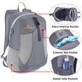 thumbnail image 3 of Mochila de senderismo Sinotron 22L ligera y plegable gris, 3 of 6