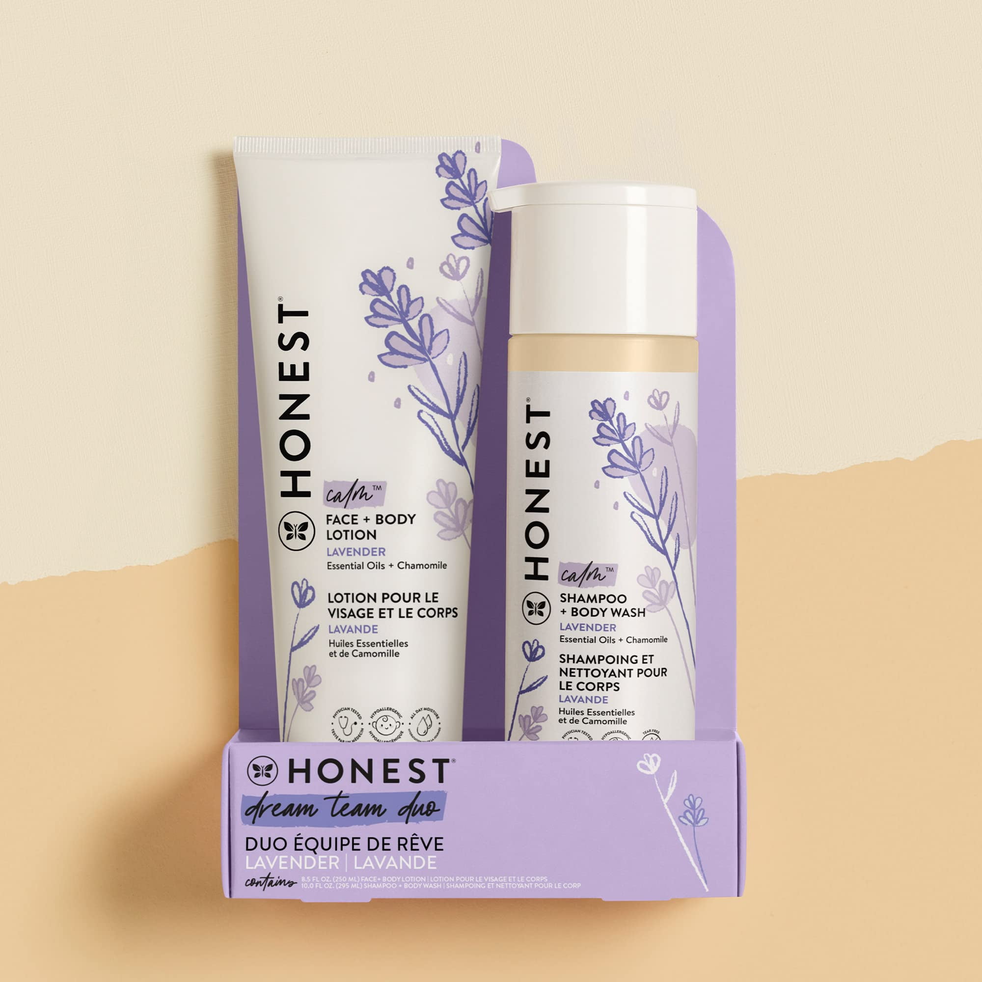 The Honest Company 2pk Lavender Bundle
