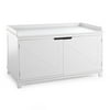 Boomer & George Hampton Cat Washroom Box - White