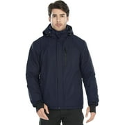 FREESOLDIER FREE SOLDIER Men's Waterproof Ski Jacket Fleece Lined Snow Coat Warm Winter Rain Jacket