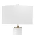 thumbnail image 3 of nuLOOM Verona 31" Glass Table Lamp, 31" H x 16" W x 16" D, White, 3 of 4