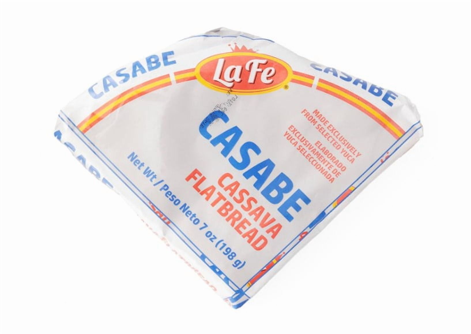 La Fe Cassava Casabe Bread 7 Oz (3 Pack)