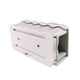 thumbnail image 2 of Advancent Colector de pelo antibloqueo montado en la pared accesorio de colector de ducha para baño doméstico cuarto de ducha Juegos de accesorios de baño Blanco, 2 of 6
