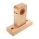 thumbnail image 2 of Extremo de barra para cortina de baño, soporte de madera para barra, accesorio para cortina de ducha para el hogar, 2 of 6