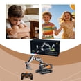 thumbnail image 4 of MMJ Remote Control Excavator Toy 6 Channel RC Construction Vehicle with Light Crawler Alloy 8.2x5.5x4.7in, 4 of 9
