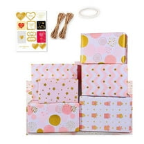 Pink Gold Birthday Folded Sheets for ,Wedding,'s Day,All Occasion