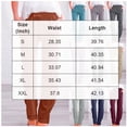 thumbnail image 3 of Lumtrix Cotton Linen Pants Women Casual Drawstring Pant High Waisted Straight Leg Lounge Trousers with Pockets Mint Green 2XL, 3 of 4