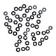 thumbnail image 1 of 50 piezas de racas de bádminton anillos de arandela portátiles de reparación de alambre de alambre livianos juntas de mantenimiento universal Negro, 1 of 8