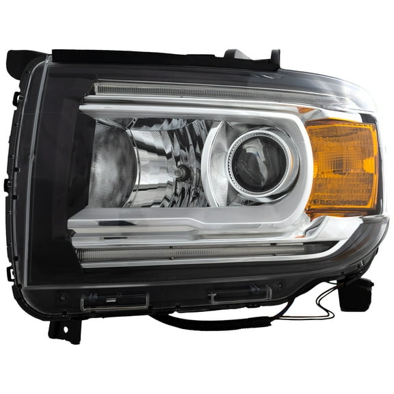 Headlight Compatible with GMC CANYON 2015-2016 LH Assembly