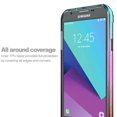 thumbnail image 2 of Samsung Galaxy J7 (2017) / J7 Sky Pro / J7 Perx / J7 V / J7 Prime / Galaxy Halo Case, Bling Glitter Candy Silicone Rubber Gel Hard Protective Case Cover - Teal, 2 of 5