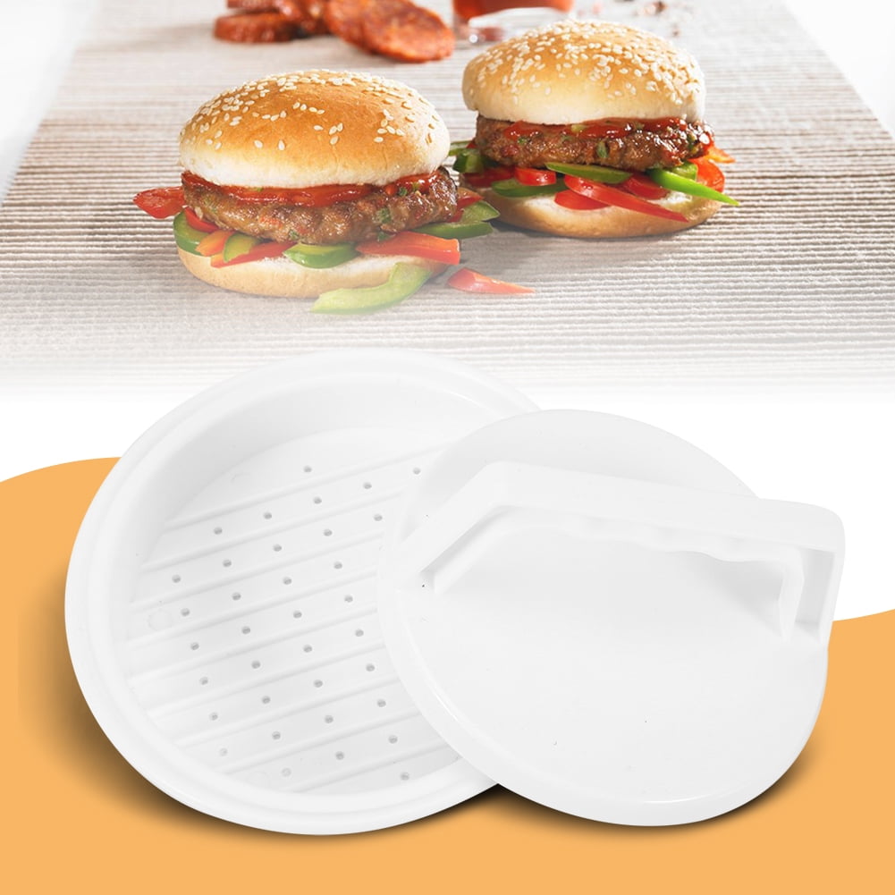 Mgaxyff Hamburger Maker, Hamburger Molds,DIY Plastic Hamburger Patty