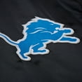 thumbnail image 4 of Men's Mitchell & Ness  Black Detroit Lions Downtown Satin Full-Snap Hooded Jacket, 4 of 6