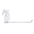 thumbnail image 2 of Whitewashed Cast Iron Palm Tree Wall Mounted Paper Towel Holder 17" - Vintage C, 2 of 2