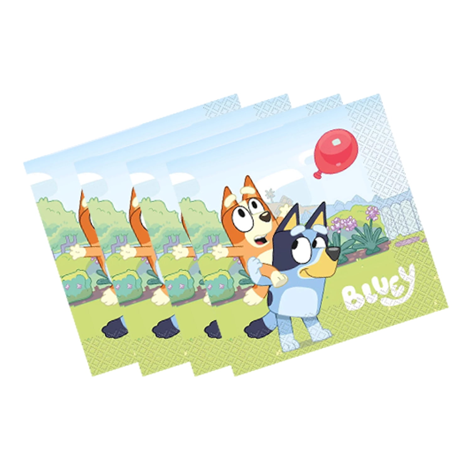 Bluey Birthday Party Supplies Set for 8 Guests