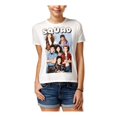 thumbnail image 1 of Mighty Fine Womens Saved By The Bell Squad Camiseta gráfica, blanca, grande Mighty Fine Camiseta gráfica, 1 of 2