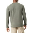 thumbnail image 2 of BASS OUTDOOR Mens Raglan Basic T-Shirt, Green, XX-Large, 2 of 5