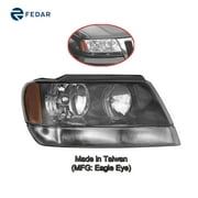 Headlight Lamp Fit 2002 2003 Jeep Grand Cherokee Passenger Right