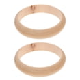 thumbnail image 1 of 2Pcs Children DIY Bracelets Blank Unfinished Wooden Bracelets for Jewelry Making, 1 of 8