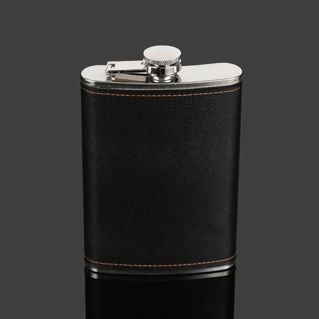 4Pcs/set 9 oz Stainless Steel Hip Flask Alcohol Bottle
