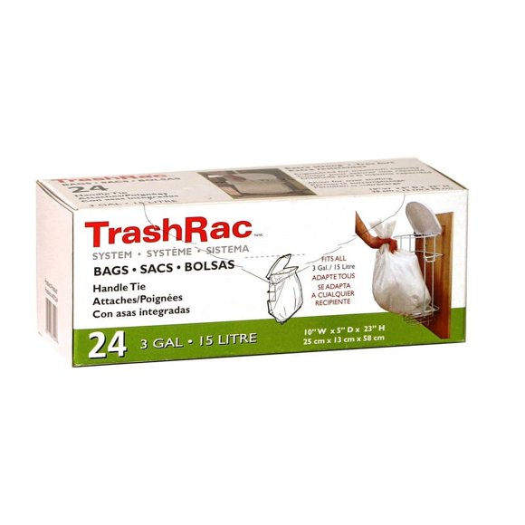 SUNBEAM TRASHRAC 6192660 TRASHRAC BAGS 3GAL 2 (Pack of 1)