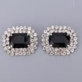 thumbnail image 2 of Clip para zapatos con diamantes de imitación, hebilla para zapatos de boda, broche decorativo para zapatos de novia. Negro, 2 of 6