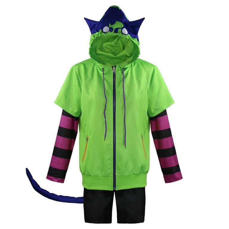 Women s SK8 The Infinity Chinen Miya Cosplay Costume Outfit Hoodie Sweatshirt With Tail