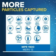 Filtrete 16x20x1 Air Filter, MPR 1900 MERV 13, Premium Allergen, Bacteria and Virus, 1 Filter