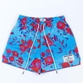 thumbnail image 1 of New Men Brand RYOKO RAIN Shorts Summer Gym Breathable Mesh Shorts Quick Drying Basketball Sport Pants Flower Pattern Basic Short Gift, 1 of 7