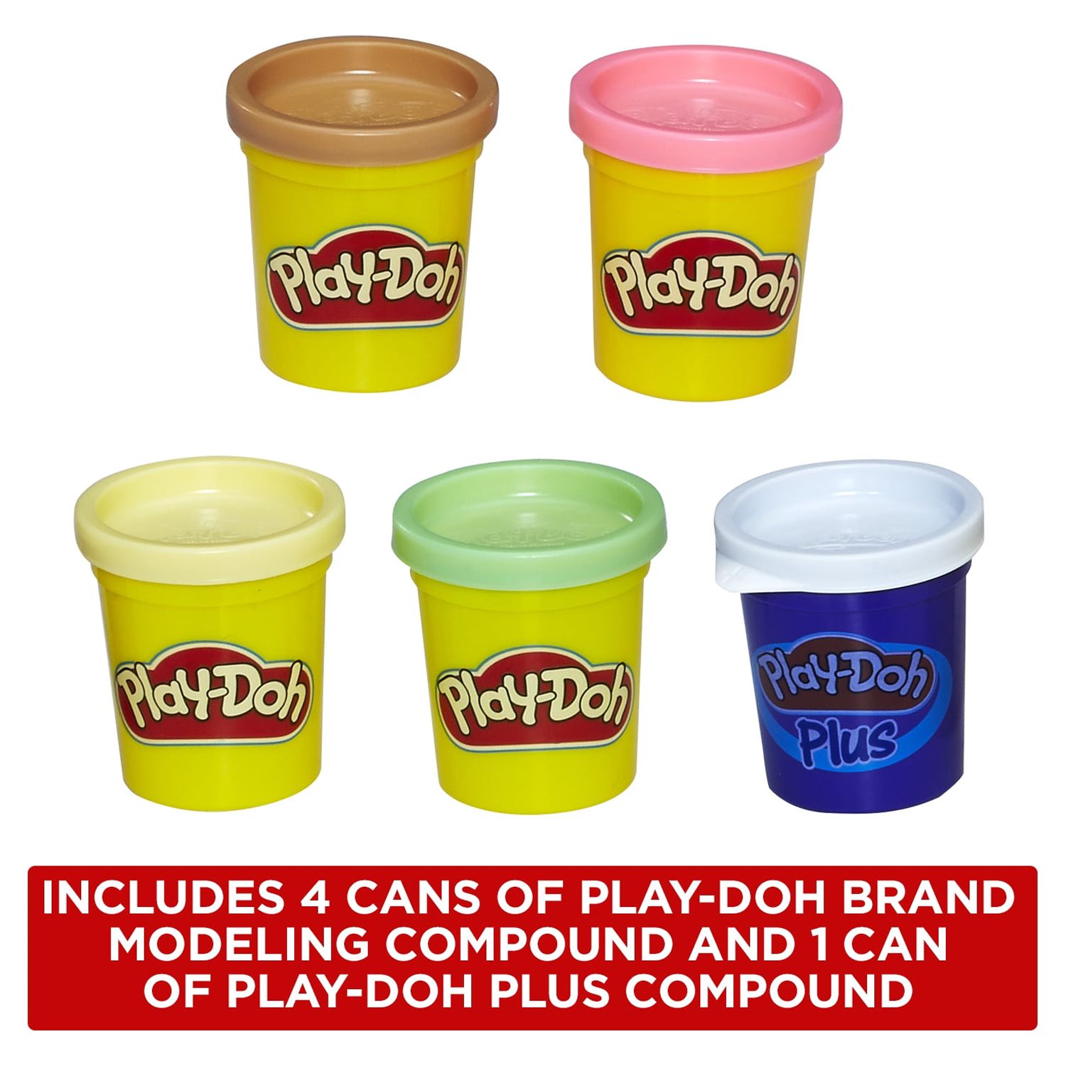 Play-Doh Kitchen Creations Spinning Treats Mixer Food Set with 5 Cans - image 3 of 16