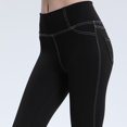 thumbnail image 5 of Sngxgn High Waisted Leggings for Women Stretch Tummy Control Workout Running Yoga Pants(A,S), 5 of 7