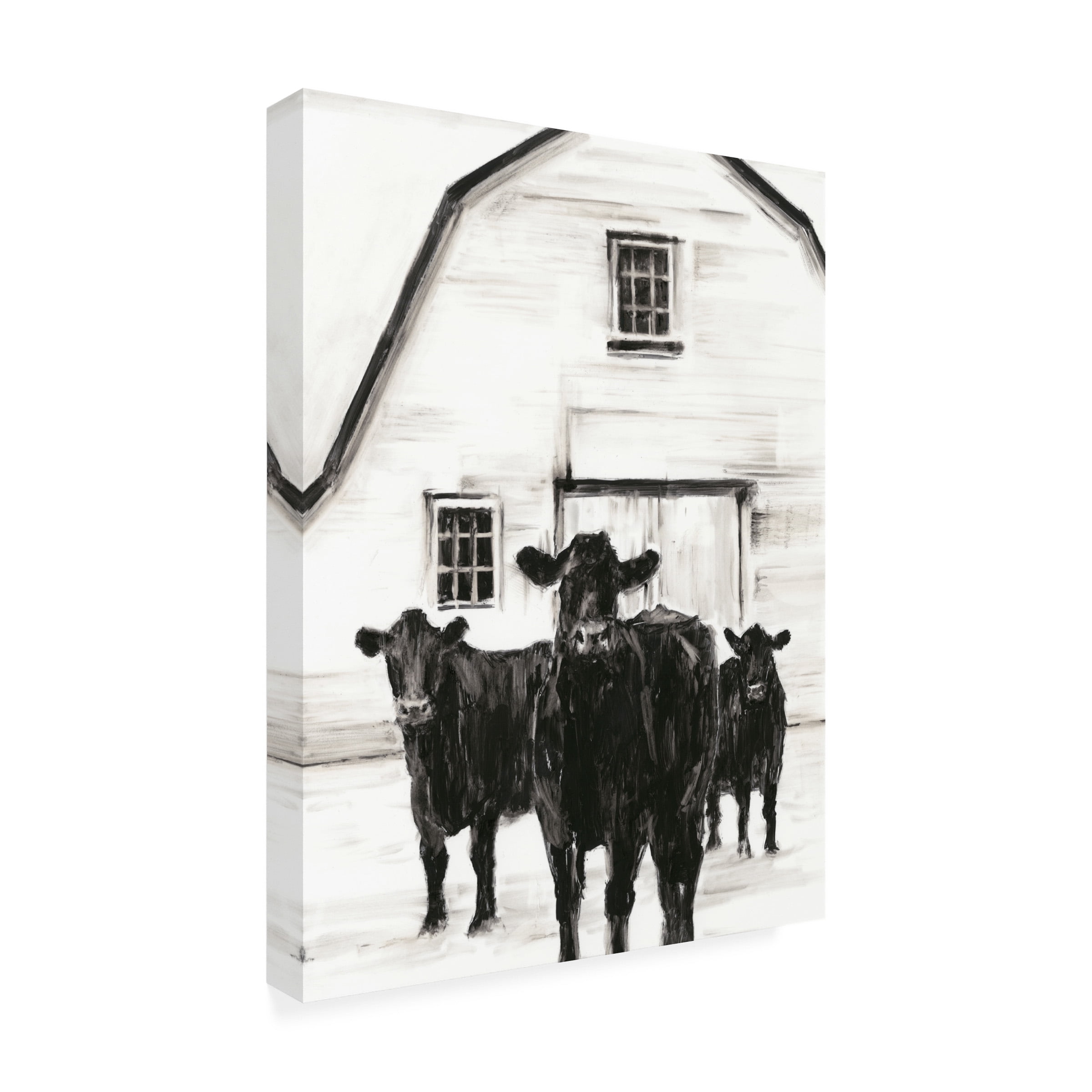 Ethan Harper 'Standing Around II' Canvas Art