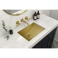 thumbnail image 5 of Ruvati 18 x 12 inch Brushed Stainless Steel Rectangular Bathroom Sink Undermount, 5 of 25