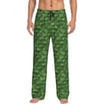 thumbnail image 1 of Balery Cactus 3 Pantalones de pijama para hombre, pijama ultraligero, pantalón de descanso-Large, 1 of 6