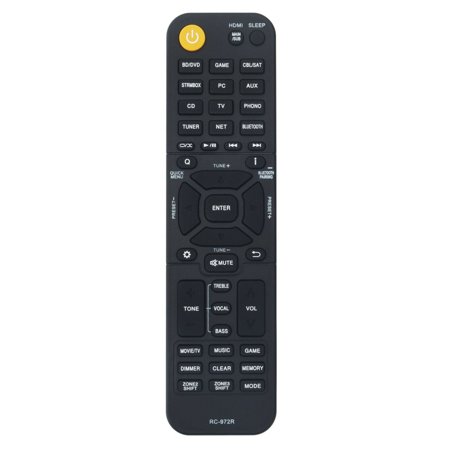 RC-972R Replace Remote for Onkyo AV Receiver TX-NR595 TX-NR797 TX-RZ840 TX-NR696