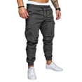 thumbnail image 4 of woshilaocai Men's Slim Fit Straight Leg Cargo Pants, 4 of 5